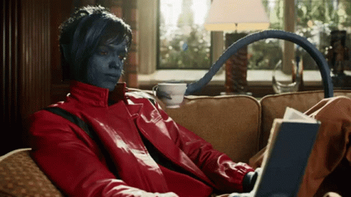 Fresno Nightcrawler Sips Coffee Using Tail GIF