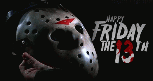 Friday 13th Creepy Mask GIF