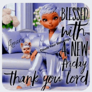 Friday Blessed Meme GIF