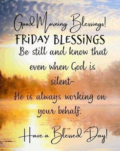 Friday Blessings And Prayers Quotes Meme GIF