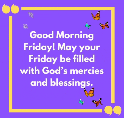 Friday Blessings Gif GIF