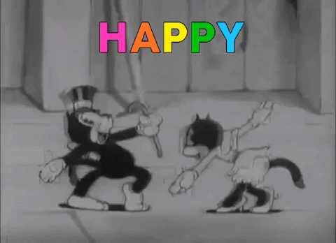 Friday Cat Vinage Betty Boop Cats GIF