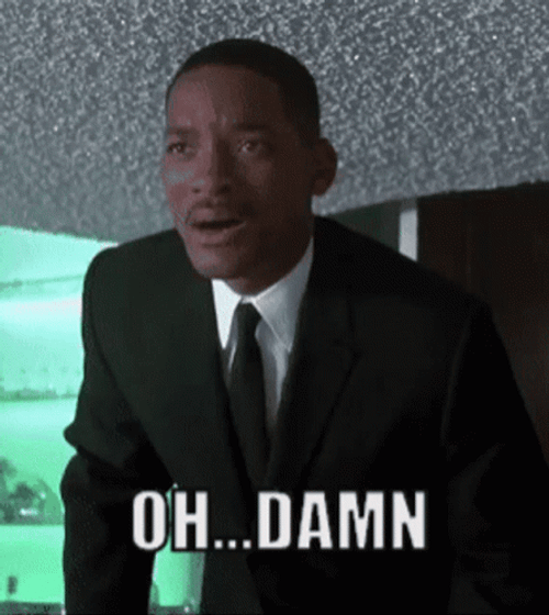 Friday Damn Stunned Will Smith GIF