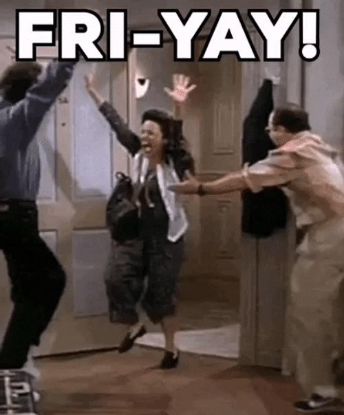 Friday Dance Fri-yay Seinfeld GIF