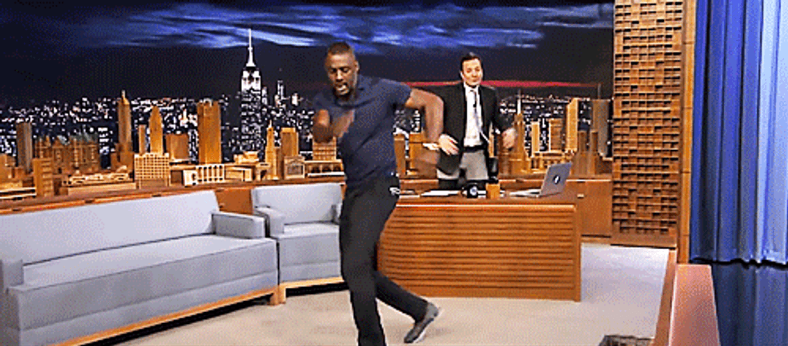 Friday Dance Idris Elba Jimmy Fallon GIF