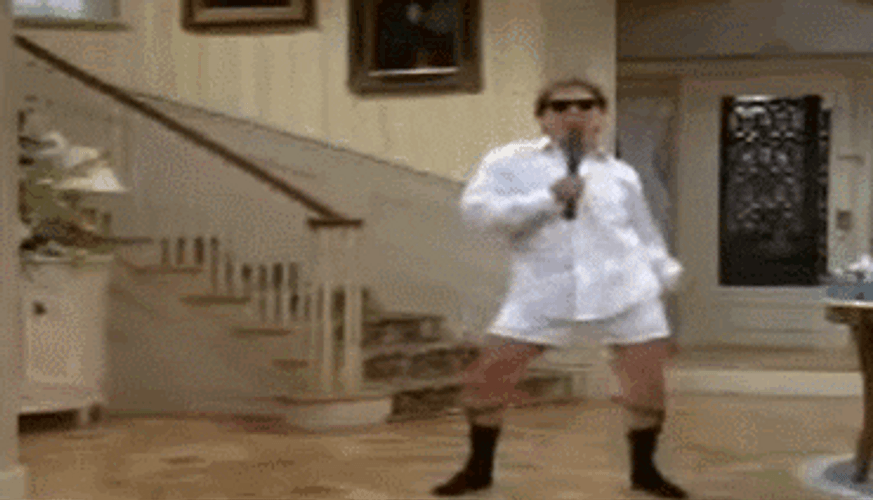 Friday Dance In Boxers Funny GIF
