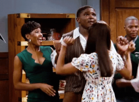 Friday Dance Party People GIF