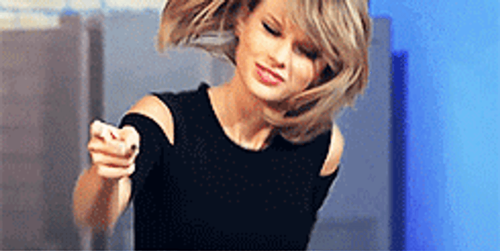 Friday Dance Taylor Swift Pointing GIF