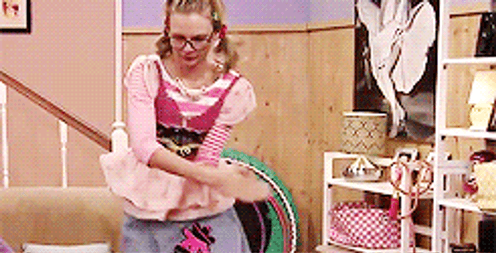 Friday Dance White Girl Pig Tails GIF