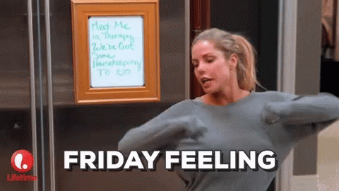 Friday Feeling Shoulder Dance GIF