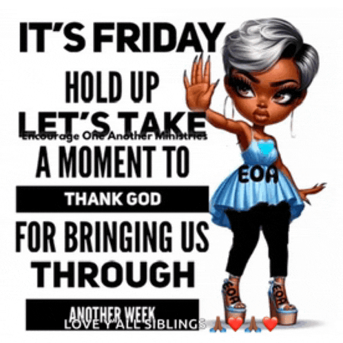Friday Friday Blessings Meme GIF