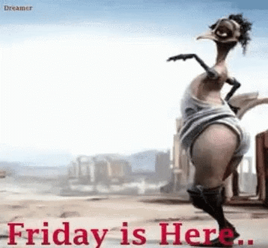 Friday Is Here Funny GIF