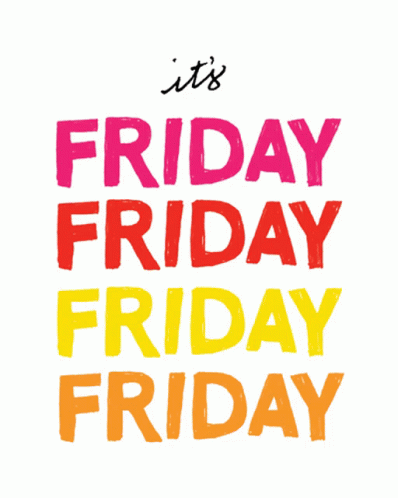 Its Friday Meme Logo GIF