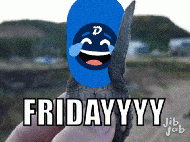 Friday Meme Digi Byte Turtle GIF