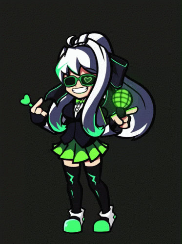 Friday Night Funkin Doki Takeover GIF