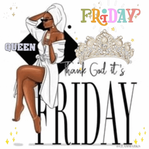 Friday Queen Towel and Tiara