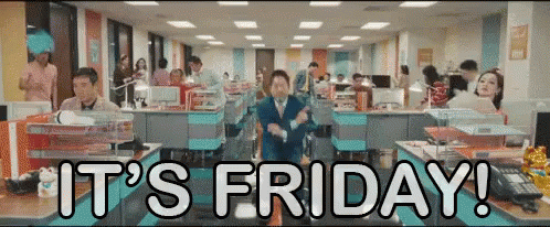 Friday Vibes At Work GIF