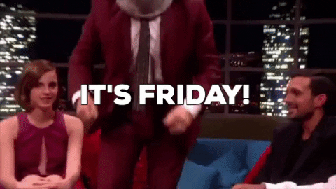 Friday Vibes Man In Action GIF