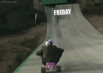 Friday Weekend Monday Work Meme GIF