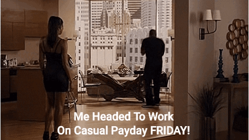 Friday Work Meme Good Deeds Wesley Natalie GIF
