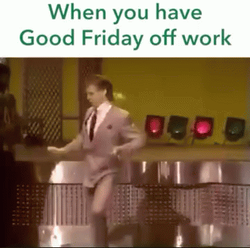 Friday Work Meme White Guy Dancing GIF