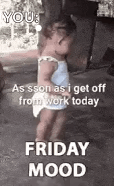 Friday Work Mood GIF