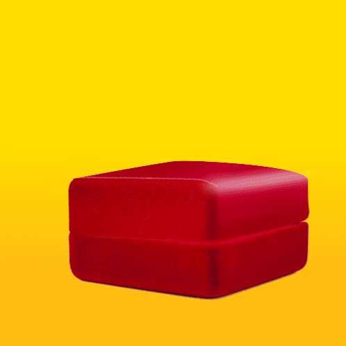 Fried Chicken Ring in Red Box