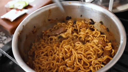 Fried Noodle Coming Up GIF