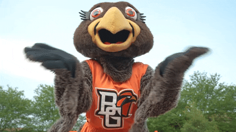Frieda The Falcon Flying Kiss GIF