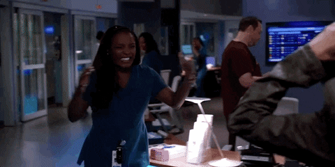 Friend Hug Work Smile GIF