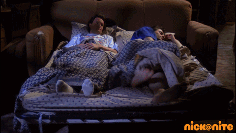 Friends Chandler Bing Cant Sleep GIF