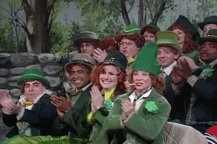 Friends Clapping For St Patricks Day Birthday GIF