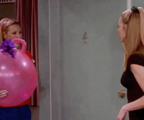 Friends Happy 30th Birthday Phobe Buffay GIF