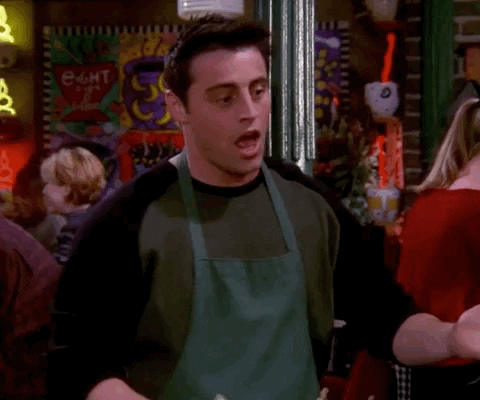 Friends Happy Birthday Greeting Joey GIF
