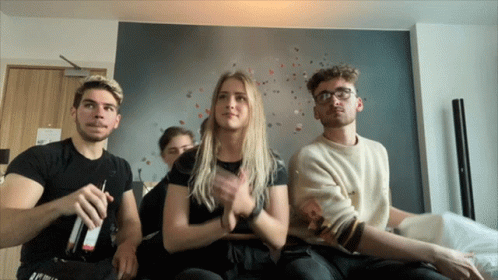 Friends Hit Pillow Headshot GIF