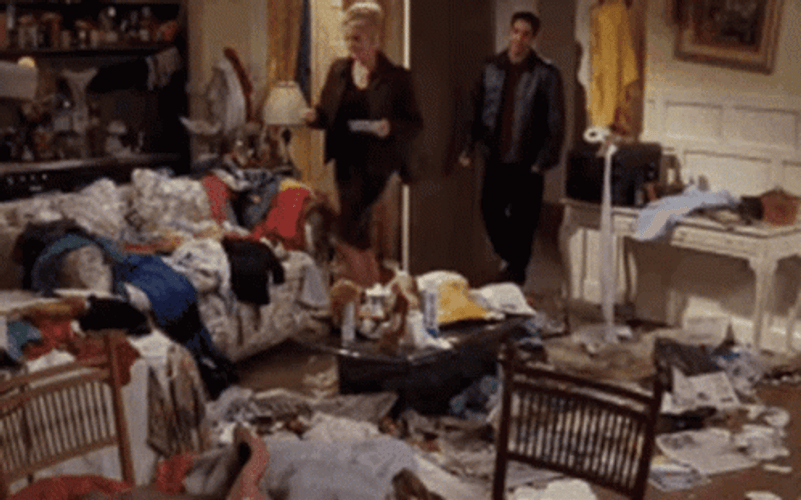 Friends Hoarders GIF