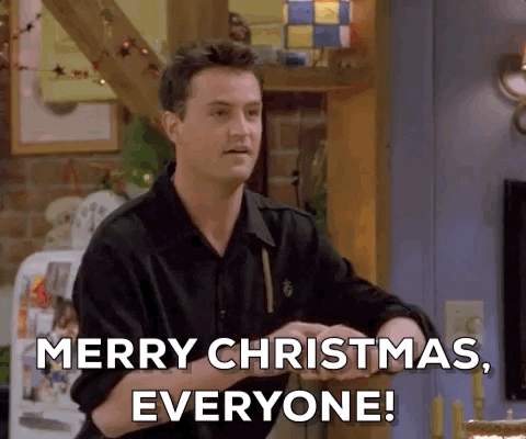 Friends Merry Christmas Eve Everyone GIF