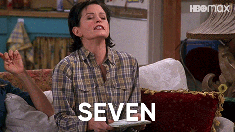 Friends Monica 7 Scene GIF