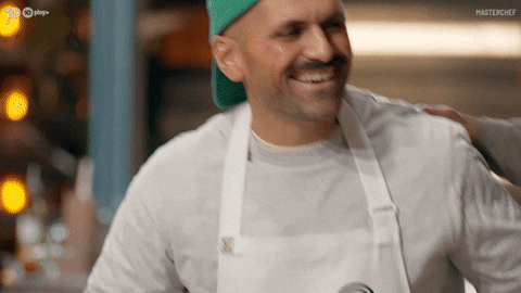 Friends Pat Each Other Masterchef Australia GIF