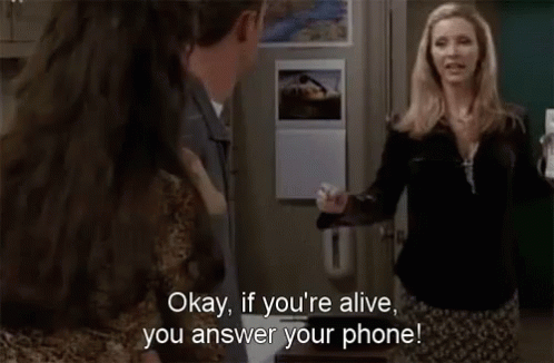 Friends Phoebe Buffay Hes Alive GIF
