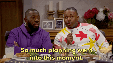 Friends Staged Conversation GIF