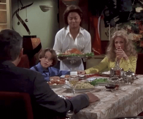 Friends Thanksgiving Episode Mr. Chandler GIF