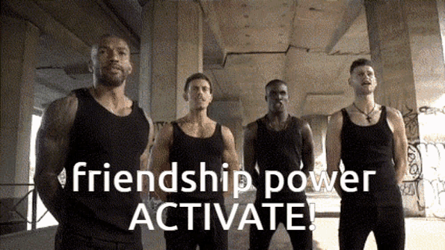 Friendship Power Activate GIF