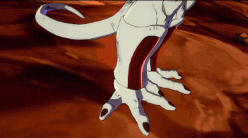 Frieza Activating Power Through Index Finger GIF
