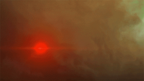 Frieza Coming Out From Smoke GIF