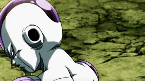 Frieza Getting Dragged GIF