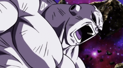 Frieza Goku Versus Jiren GIF