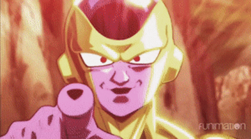 Frieza Pointing Finger GIF