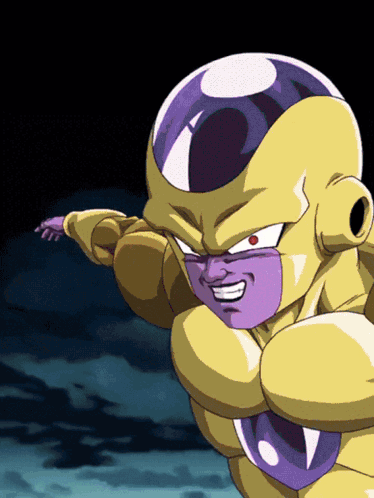 Frieza Powerful Slap GIF
