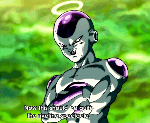 Frieza Riveting Spectacle GIF